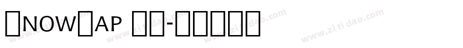 SnowCap BT字体转换